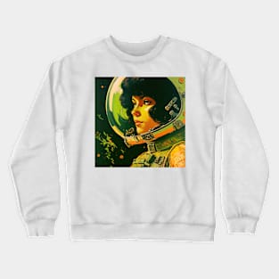 We Are Floating In Space - 57 - Sci-Fi Inspired Retro Artwork Crewneck Sweatshirt